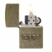 ISQUEIRO ZIPPO STAMP ANTI BRASS